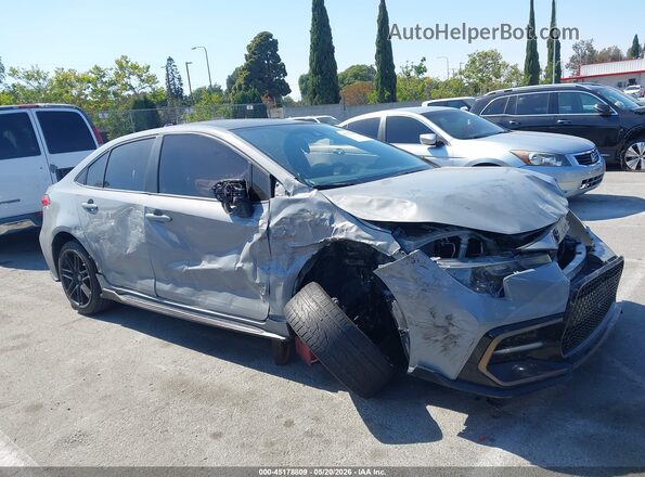 5YFS4MCEXNP118923 2022 TOYOTA COROLLA Gray Rear interior view