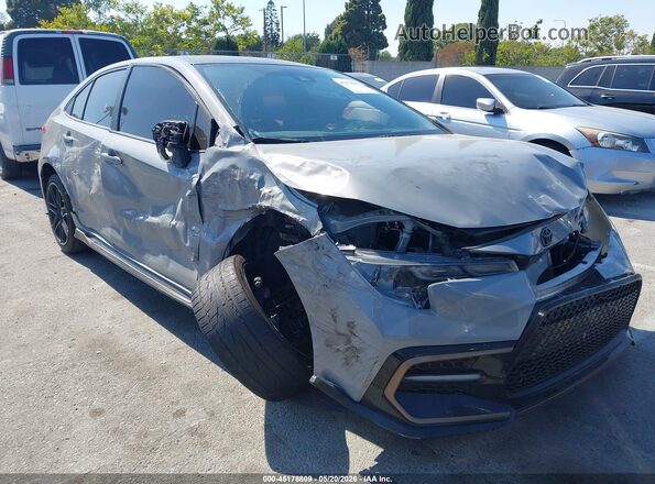 5YFS4MCEXNP118923 2022 TOYOTA COROLLA Gray Front view