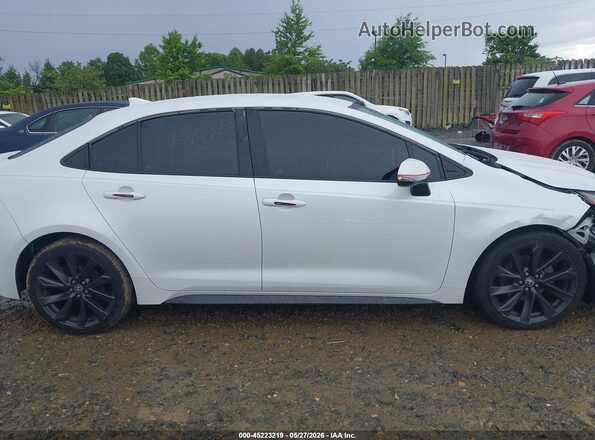 5YFS4MCEXPP149074 2023 TOYOTA COROLLA White Rear interior view