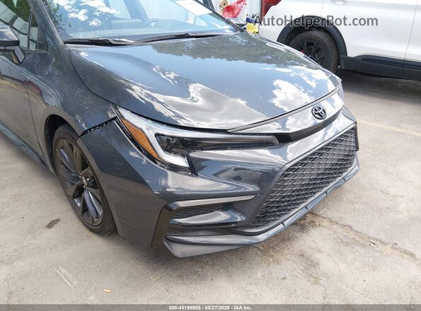 5YFS4MCEXSP230729 2025 TOYOTA COROLLA Black Front view