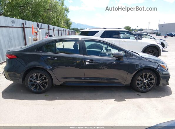 5YFS4MCEXSP230729 2025 TOYOTA COROLLA Black Rear interior view