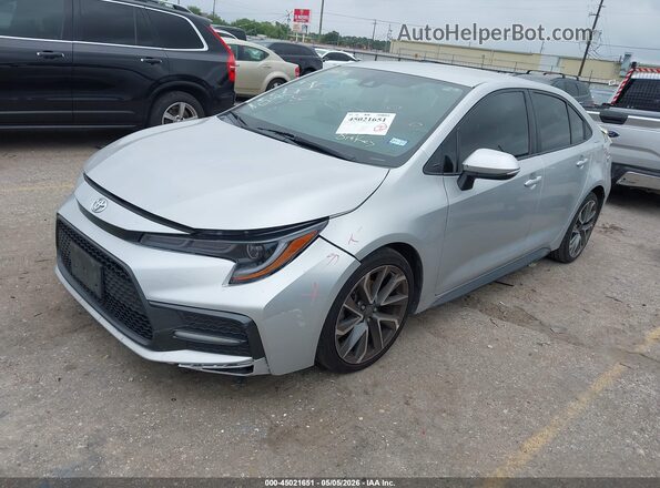 5YFS4RCE0LP023507 2020 TOYOTA LL Silver Vista tres cuartos delantera izquierda
