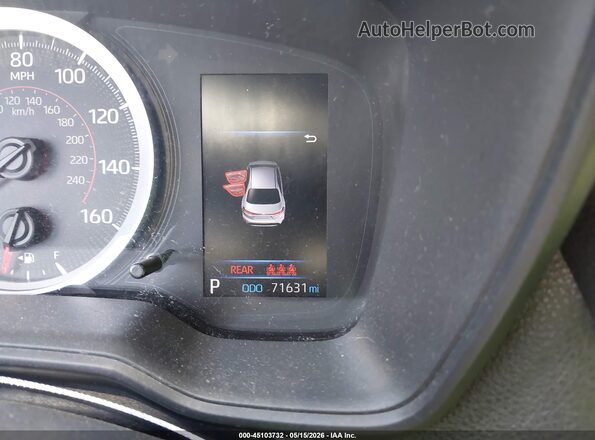 5YFS4RCE0LP051999 2020 TOYOTA COROLLA Blue Вид задніх сидінь