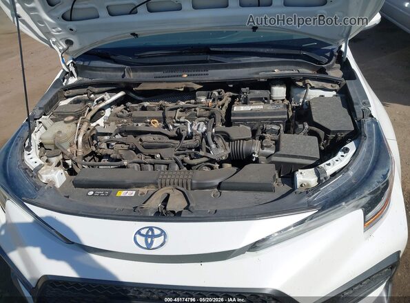5YFS4RCE2LP041085 2020 TOYOTA COROLLA White Rear view