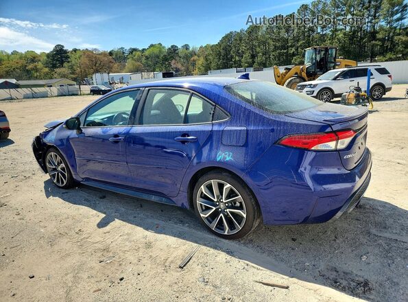 5YFS4RCE4LP018407 2020 TOYOTA COROLLA Blue 