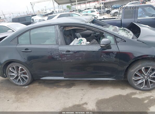 5YFS4RCE4LP039158 2020 TOYOTA COROLLA Черный Вид задней части салона