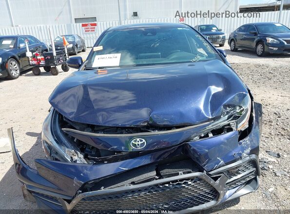 5YFS4RCE4LP055554 2020 TOYOTA LL Blue Սարքավորումների վահանակի տեսք