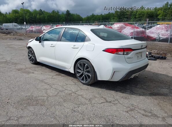 5YFS4RCE5LP039007 2020 TOYOTA COROLLA Белый Задняя левая четверть