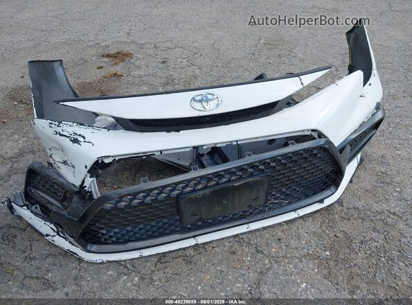 5YFS4RCE5LP039007 2020 TOYOTA COROLLA Белый Вид щитка приборов