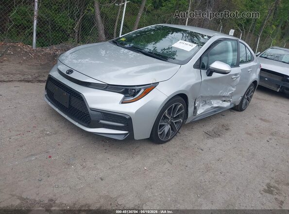 5YFS4RCE5LP047625 2020 TOYOTA COROLLA Silver Front left