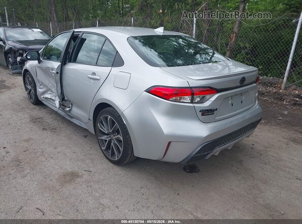 5YFS4RCE5LP047625 2020 TOYOTA COROLLA Silver Rear left