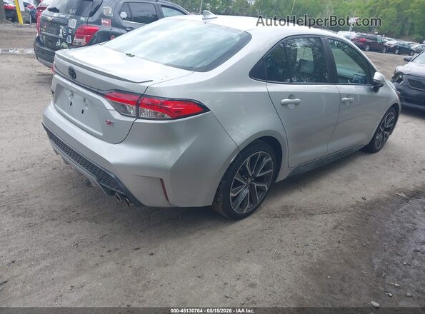 5YFS4RCE5LP047625 2020 TOYOTA COROLLA Silver Rear right