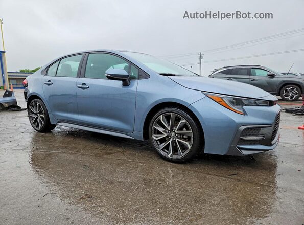 5YFS4RCE6LP008798 2020 TOYOTA COROLLA Blue 