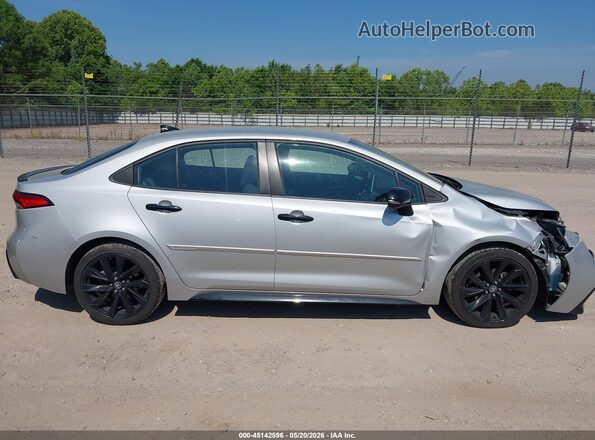 5YFS4RCE6LP045964 2020 TOYOTA COROLLA Silver Սալոնի հետևի տեսք