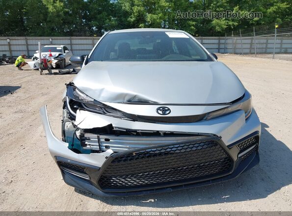 5YFS4RCE6LP045964 2020 TOYOTA COROLLA Silver Սարքավորումների վահանակի տեսք