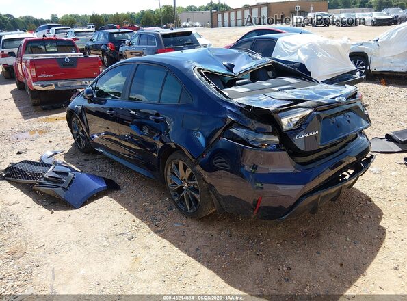 5YFT4MCE2SP233385 2025 TOYOTA COROLLA Blue Rear left