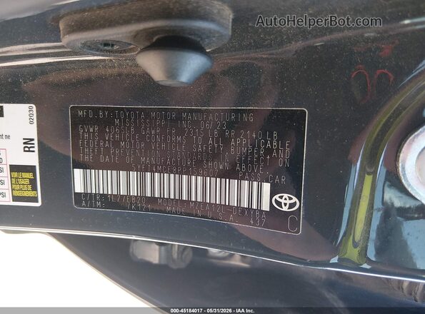 5YFT4MCE8PP159607 2023 TOYOTA COROLLA Серый Вид подкапотного пространства