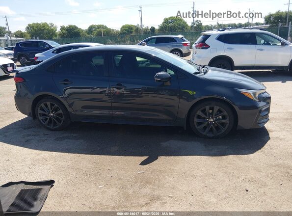 5YFT4MCE8PP159607 2023 TOYOTA COROLLA Серый Вид задней части салона