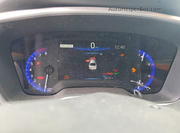 5YFT4RCE8LP030046 2020 TOYOTA COROLLA Silver Սարքավորումների վահանակի տեսք