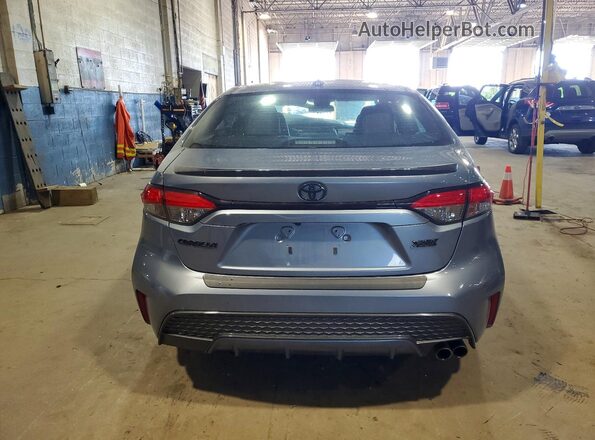 5YFT4RCE8LP030046 2020 TOYOTA COROLLA Silver Հետևի տեսք