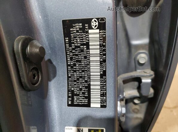 5YFT4RCE8LP030046 2020 TOYOTA COROLLA Silver Շարժիչի բաժամունքի տեսք