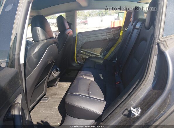 5YJ3E1EA1PF692478 2023 TESLA MODEL 3 Gray Widok naklejki z numerem VIN