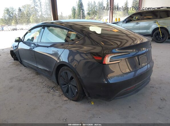 5YJ3E1EA1SF042011 2025 TESLA MODEL 3 Gray Tył lewy