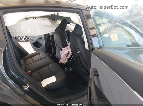 5YJ3E1EA1SF042011 2025 TESLA MODEL 3 Gray Widok naklejki z numerem VIN
