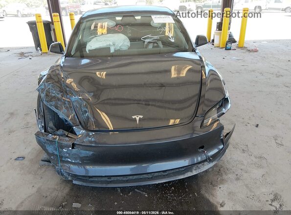 5YJ3E1EA1SF042011 2025 TESLA MODEL 3 Gray Widok deski rozdzielczej