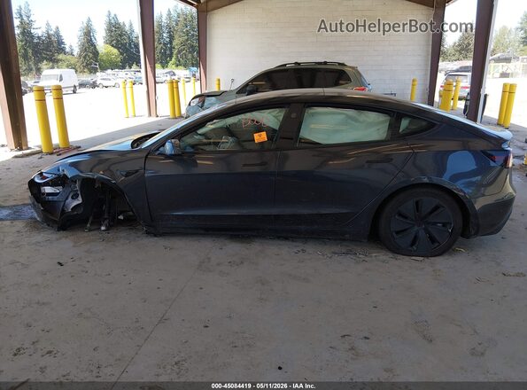 5YJ3E1EA1SF042011 2025 TESLA MODEL 3 Gray Widok wnętrza z tyłu