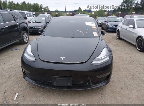 5YJ3E1EA2JF173558 2018 TESLA MODEL 3 Black Вид панелі приладів