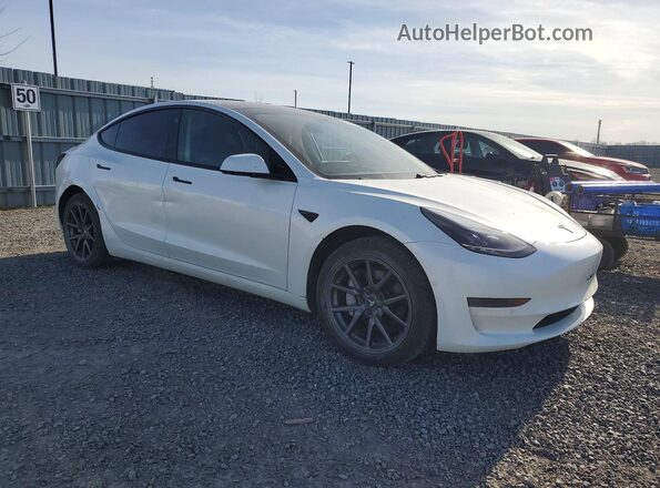 5YJ3E1EA2MF920385 2021 TESLA MODEL White 