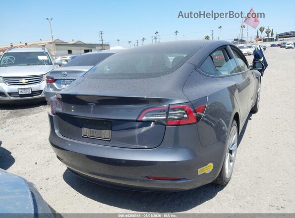 5YJ3E1EA2NF175462 2022 TESLA MODEL 3 Gray 