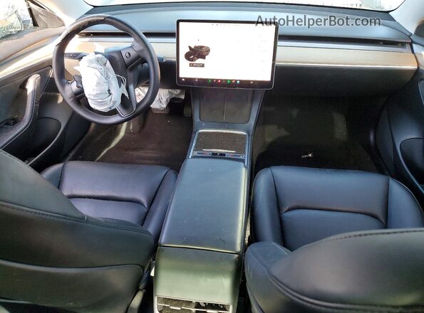 5YJ3E1EA2NF185280 2022 TESLA MODEL Charcoal 