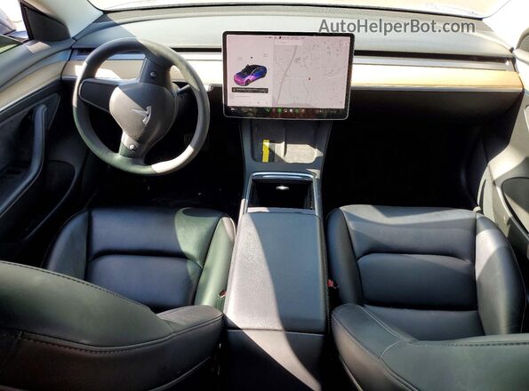 5YJ3E1EA4MF085129 2021 TESLA MODEL Charcoal 