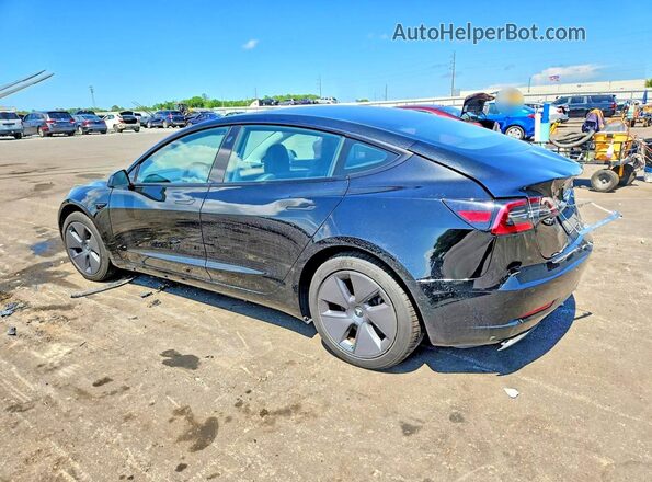 5YJ3E1EA5NF251868 2022 TESLA MODEL Черный 
