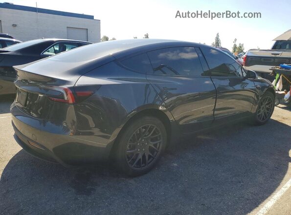 5YJ3E1EA5SF968427 2025 TESLA MODEL Gray Tył prawy