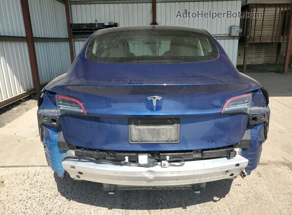 5YJ3E1EA6NF368682 2022 TESLA MODEL Blue 