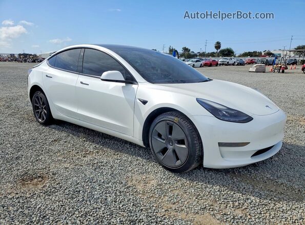 5YJ3E1EA7PF466459 2023 TESLA MODEL White 
