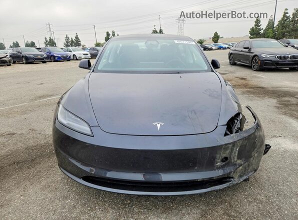 5YJ3E1EA7SF046306 2025 TESLA MODEL Gray Front view