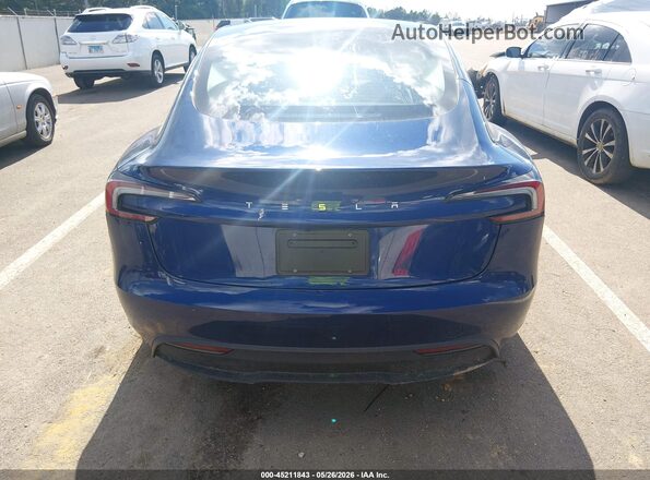 5YJ3E1EA7SF971619 2025 TESLA MODEL 3 Blue 