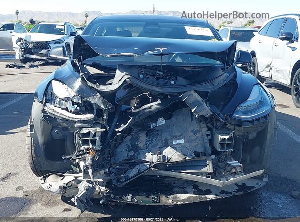 5YJ3E1EAXJF029675 2018 TESLA MODEL 3 Black Dashboard view