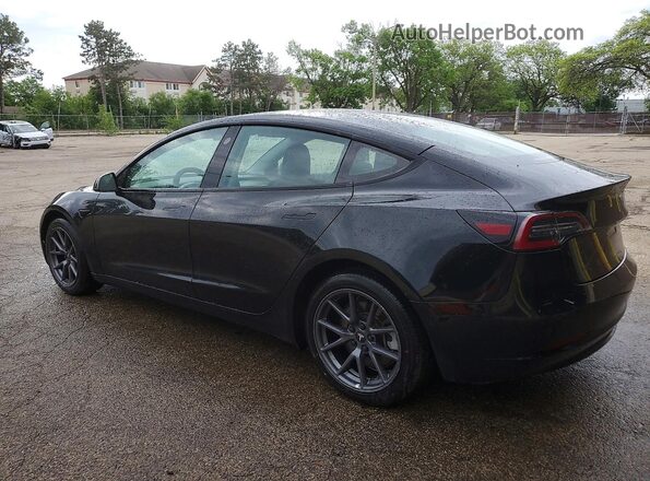 5YJ3E1EAXNF288821 2022 TESLA MODEL Черный 