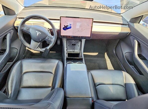 5YJ3E1EB0JF130751 2018 TESLA MODEL Blue 
