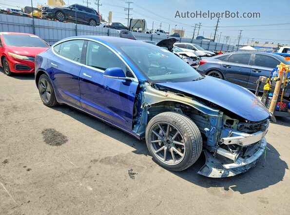 5YJ3E1EB0JF130751 2018 TESLA MODEL Blue 