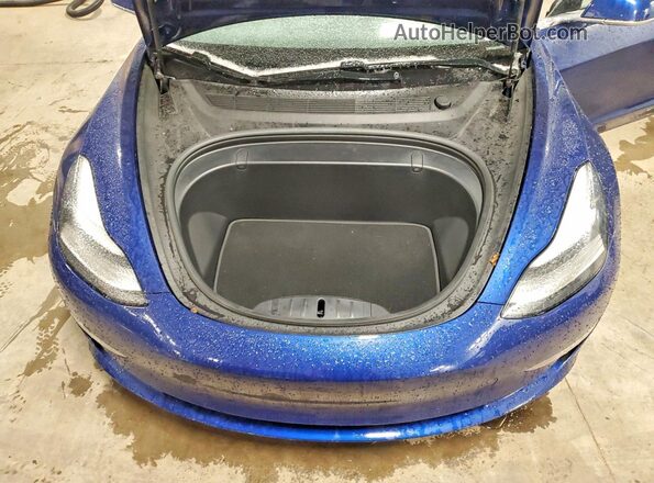 5YJ3E1EB0KF191373 2019 TESLA MODEL Blue 