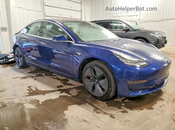 5YJ3E1EB0KF191373 2019 TESLA MODEL Blue 