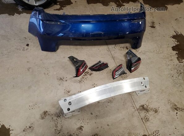 5YJ3E1EB0KF191373 2019 TESLA MODEL Blue 