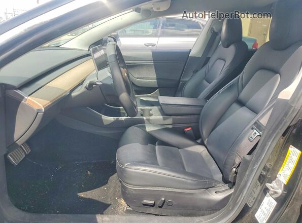 5YJ3E1EB0KF385269 2019 TESLA MODEL Black 