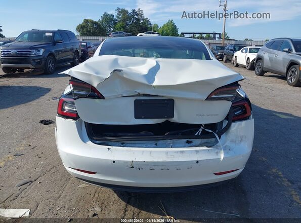 5YJ3E1EB0KF513008 2019 TESLA MODEL 3 White 